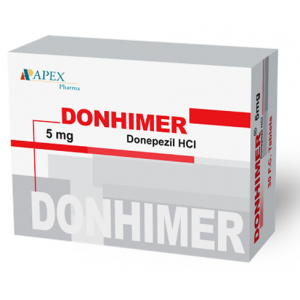 DONHIMER 5 MG ( DONEPEZIL ) 30 FILM-COATED TABLETS